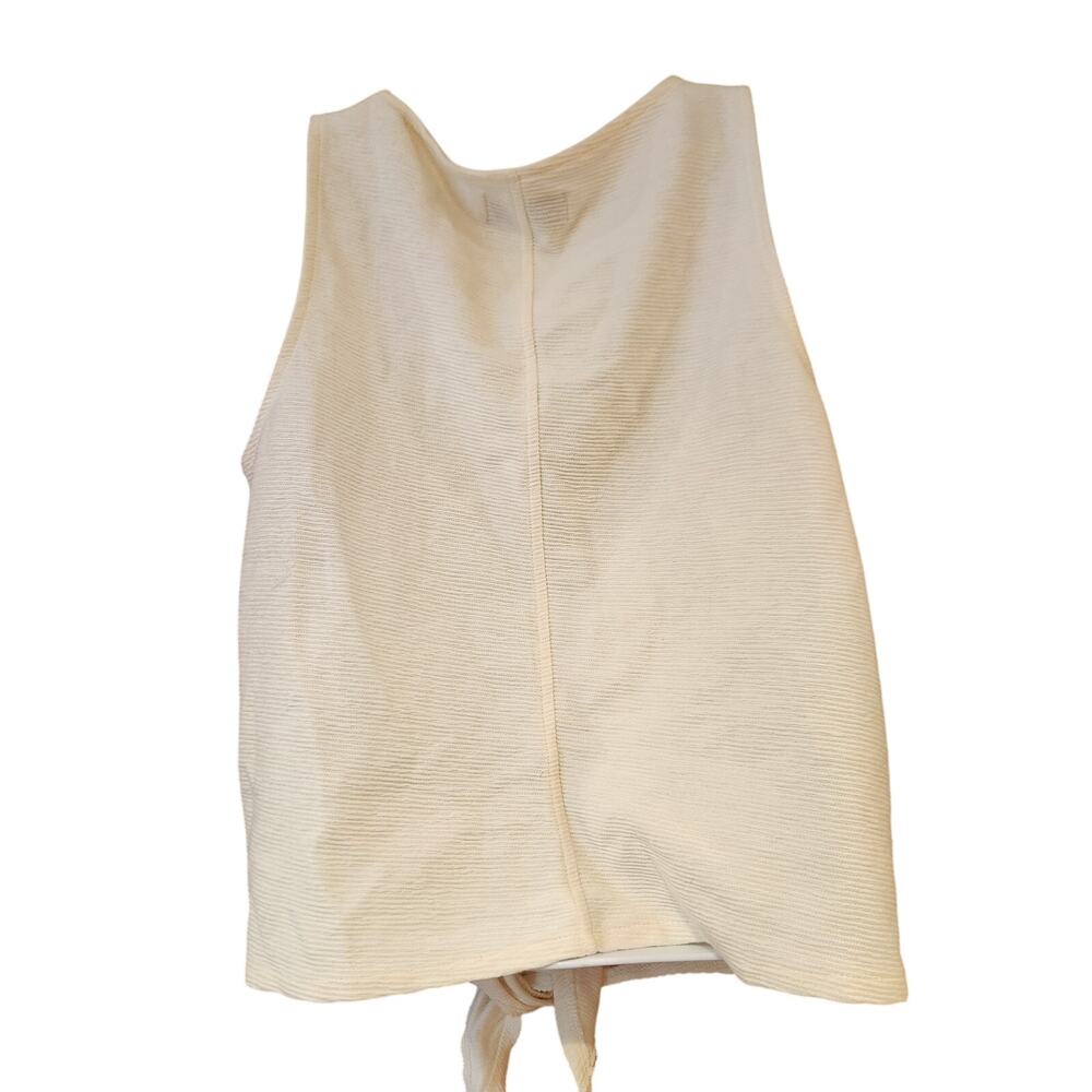 Texture & Thread Madewell Button Up Sleeveless Be… - image 4
